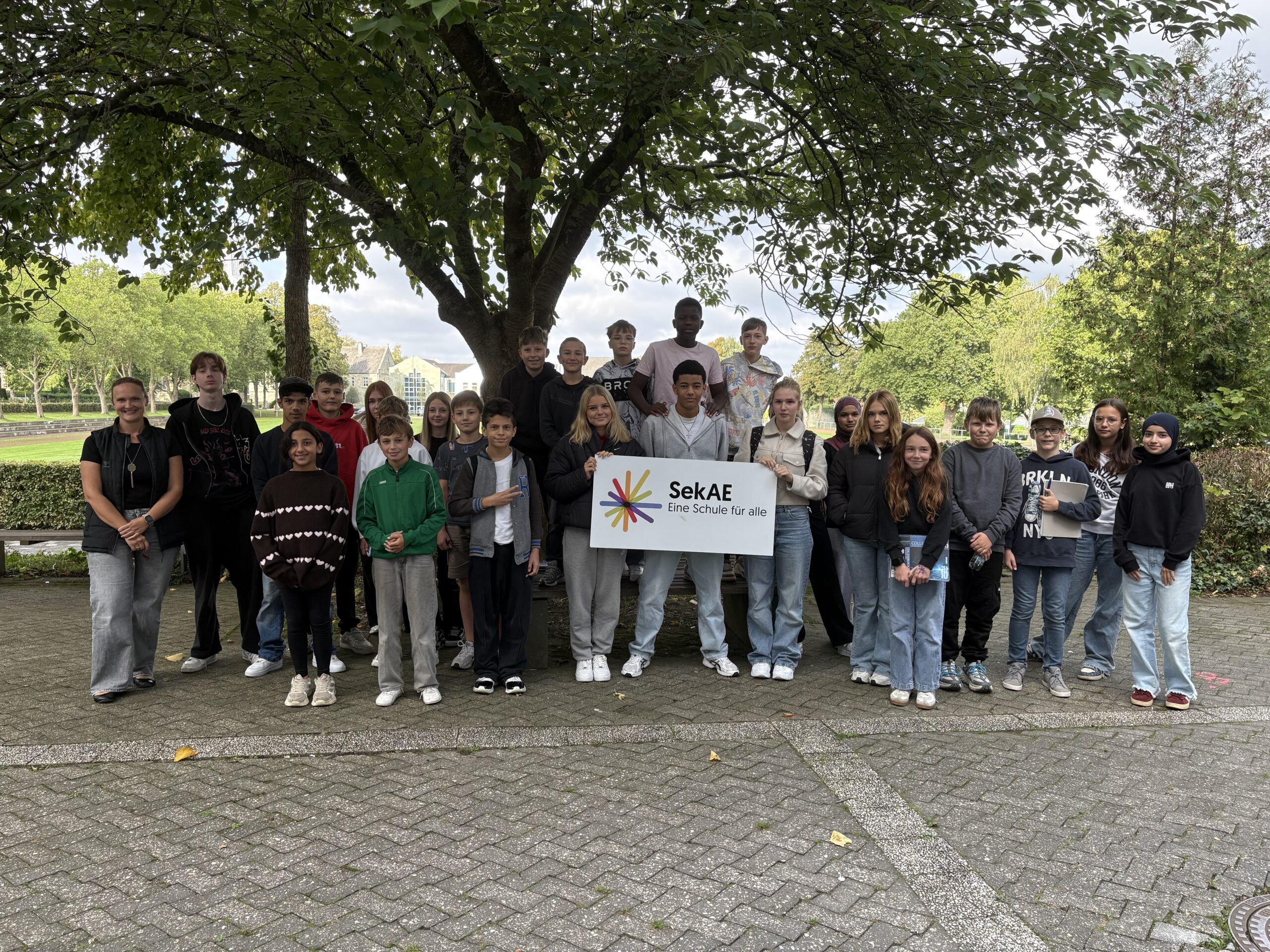 Gruppenfoto der Schülervertretung